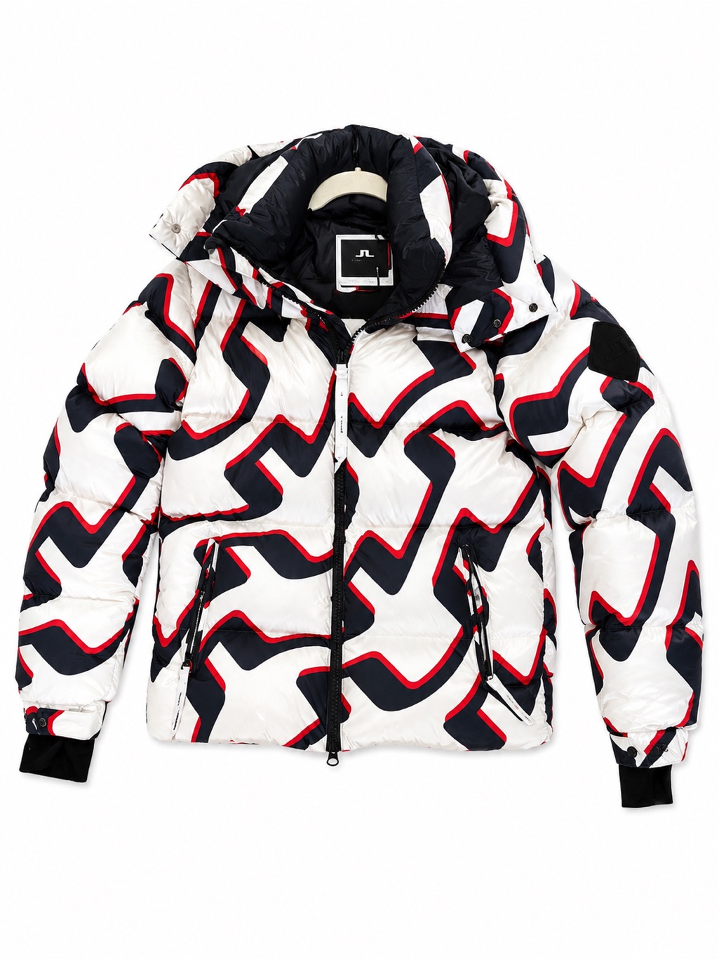 J.Lindeberg Creek Down Ski Jacket Nwt Men Small Coat Bridge Wave Msrp $895